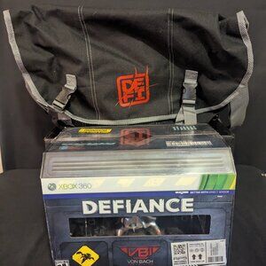 *NO GAME Or Art Book* Defiance Collector's Edition XBOX 360 Hellbug Figure & Bag